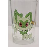 Verre pokemon poussacha eau moutarde licence nintendo amora maille