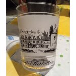 Verre s�rigraphi� - ch�teaux :   bussy - rabutin   - 8, 5 cm de haut