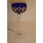 Verre a vin blanc haut sur pieds en cristal de couleur taille Verre a vin blanc haut sur pieds en cristal de couleur taille