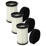 Vhbw 3x filtres à lamelles compatible avec ariete handy force 2759 ram aspirateur à main, balai électrique ... Vhbw 3x filtres à lamelles compatible avec ariete handy force 2759 ram aspirateur à main, balai électrique ...