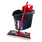 Vileda - 137431 - ultra max completo : set balai a plat + seau - essoreur