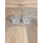 Vintage - lot de 2 verres a liqueur - arcoroc - cgcoloc