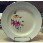 Vintage - assiette mi - creuse -   les biscottes st honor� qui honorent votre table