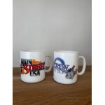 Vintage lot de deux mugs arcopal disney esso