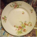 Vintage - grande assiette - plate - porcelaine de limoges Vintage - grande assiette - plate - porcelaine de limoges