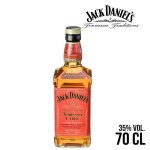 Whisky jack daniels tennessee fire 70cl 7, 4 x 7, 4 x 24, 5 cm