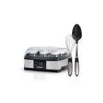 Yaourtiere et fromagere cuisinart p1293e 2 en 1 40 w fouet et spatule inclus gris et noir