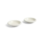 2 bols en terre cuite blanc 20 cm barro - hay