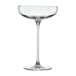 2 coupes de champagne en cristal sans plomb savage - nude glass
