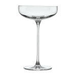 2 coupes de champagne en cristal sans plomb savage - nude glass