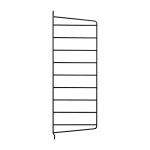 2 montants noirs muraux 50x20 cm - string furniture