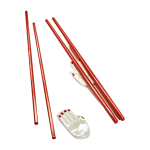 2 pose - baguettes et 4 baguettes table nomade - serax