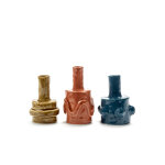 3 vases en gr�s color� 7, 5x6x10cm 03 molly - serax