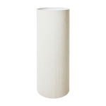 Abat - jour cylindrique en lin naturel 33 x 82 cm - hkliving