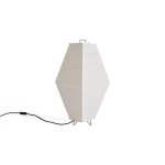 Abat - jour pour lampe en papier de riz blanc 30x66cm prisme - hay