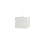 Abat - jour en papier de riz blanc 45x45x40cm cube - hay