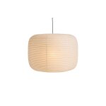 Abat - jour en papier de riz blanc 80x76, 5 donut - hay