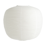 Abat - jour en papier de riz blanc et p�che common - hay
