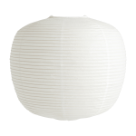 Abat - jour en papier de riz blanc et p�che common - hay