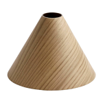 Abat - jour en placage ch�ne 17 x 24 cm degrees - hay