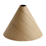 Abat - jour en placage ch�ne 25 x 33 cm degrees - hay