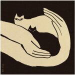 Affiche 70x100cm kittens - the poster club