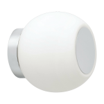 Applique led en m�tal chrom�e moy - faro barcelona
