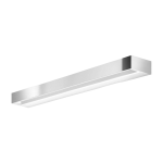 Applique en m�tal chrom� 50 cm zero - panzeri