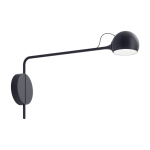 Applique murale en acier anthracite ixa - artemide