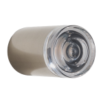 Applique murale en acier gris et verre 8x15, 5cm pyl - petite friture