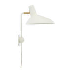 Applique murale en aluminium laqu� blanc mat 35, 2cm tripod hm12 - &tradition
