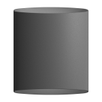 Applique murale d'ext�rieur en m�tal graphite 17cm sinne - belid