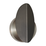 Applique murale en graphite et nickel satin� pirouette v2 - cvl luminaires
