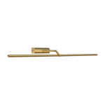 Applique murale en laiton satin� dor� 101cm airy - cvl luminaires