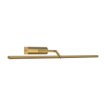 Applique murale en laiton satin� dor� 81cm airy - cvl luminaires