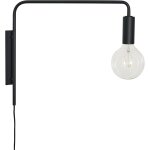 Applique murale en m�tal noir 47x6xh42cm serendipity - h�bsch
