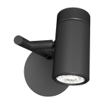 Applique murale modulable structure en m�tal noir 20cm svart - herstal