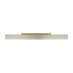 Applique murale en nickel dor� satin� 60 cm fly - contardi