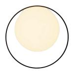 Applique murale noire outdoor circ - estiluz