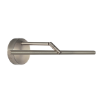 Applique murale avec socle potence en nickel satin� 61cm airy - cvl luminaires