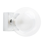 Applique murale en verre chrome 11, 5 cm perla - faro barcelona