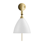 Applique avec prise en laiton et m�tal blanc bestlite bl7 - gubi