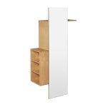 Armoire en ch�ne avec miroir bon hallway - ferm living