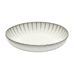 Assiette creuse en gr�s blanche 27 cm inku - serax