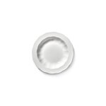 Assiette creuse � p�tes en porcelaine blanche 21, 5cm silhouette - serax