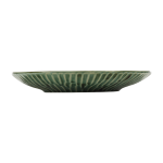 Assiette � diner en c�ramique verte 22x3cm lanza - serax