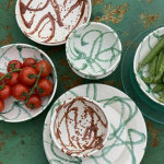 Assiette jamm vert - house doctor