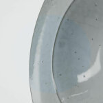 Assiette � p�te hdrustic gris / bleu - house doctor