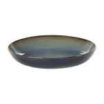 Assiette � p�tes terres de r�ves bleu gris et bleu fonc� - serax