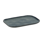 Assiette rectangulaire 23 x 15 cm bleu gris merci n�2 - serax